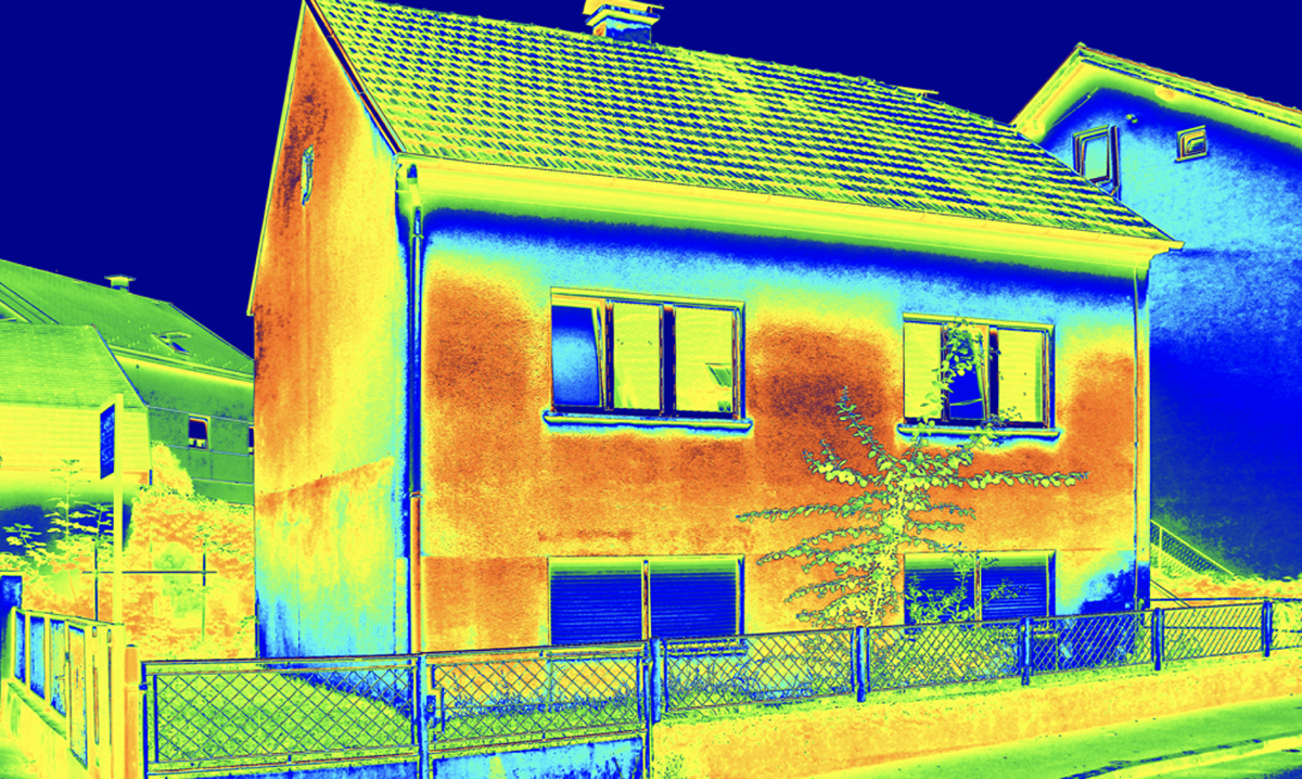 An uninsulated home loses around a third of its heat through the external walls