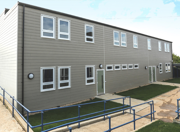 The Coppice Primary School Extension built with expanded polystyrene EPS