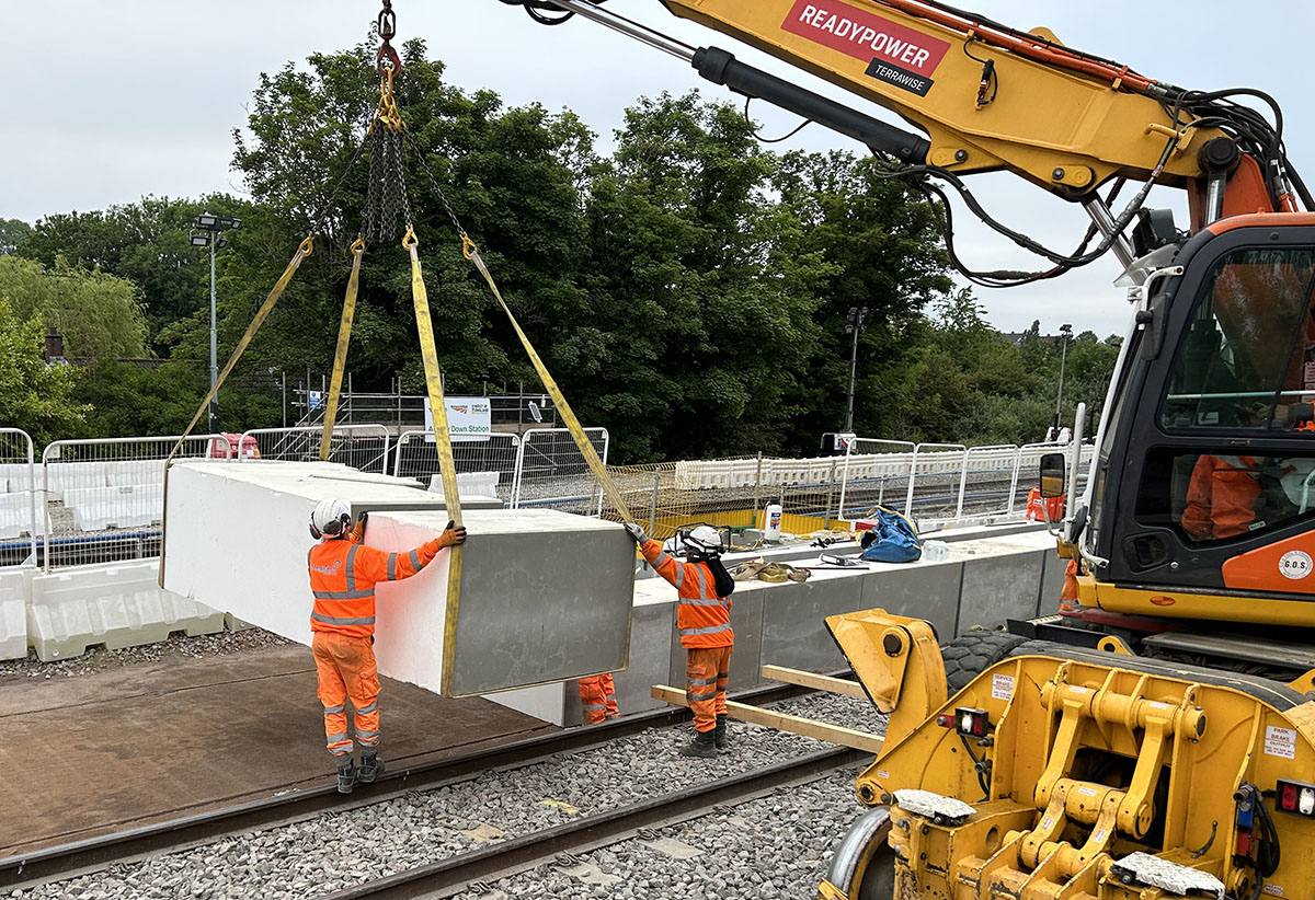 Ashley Down Expanded Polystyrene (EPS) platform system by Megatech Projects Ltd