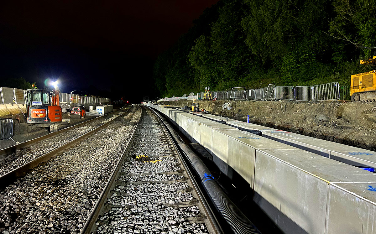 Ashley Down Expanded Polystyrene (EPS) platform system by Megatech Projects Ltd