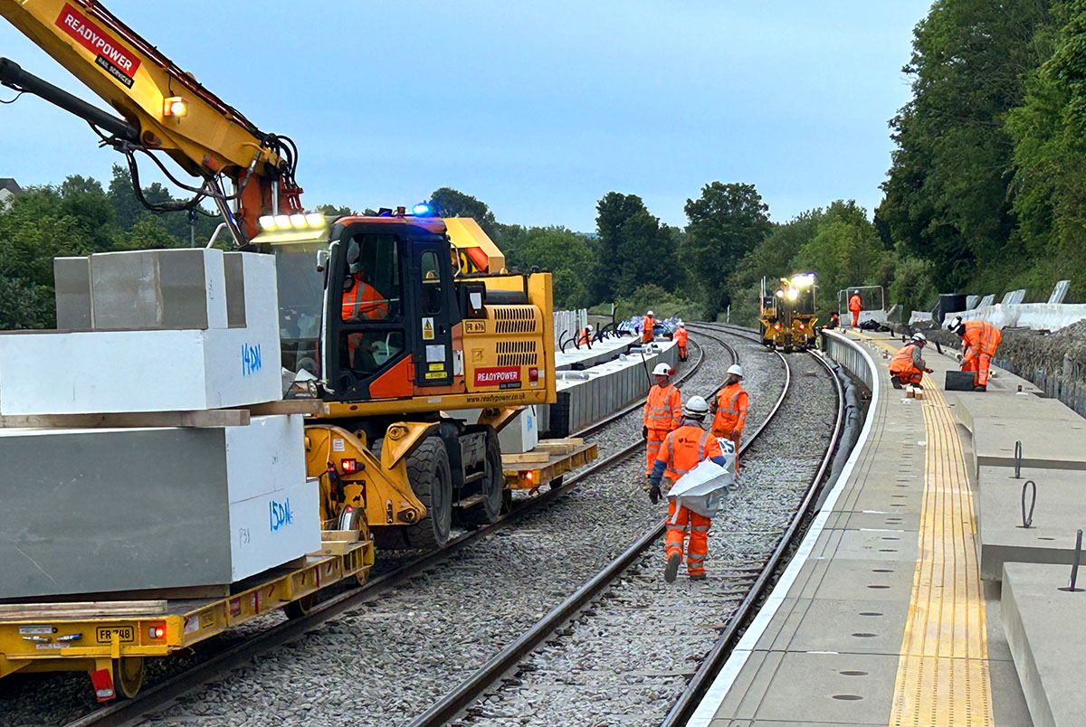 Ashley Down Expanded Polystyrene (EPS) platform system by Megatech Projects Ltd